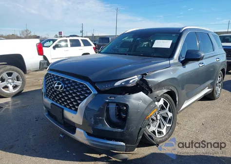 2021 Hyundai Palisade Calligraphy из США, поврежденный, VIN KM8R74HEXMU279557